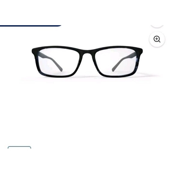Reverb Mens RVM05102 Prescription - Ready Eyeglasses Blue Rectangular Full Rim